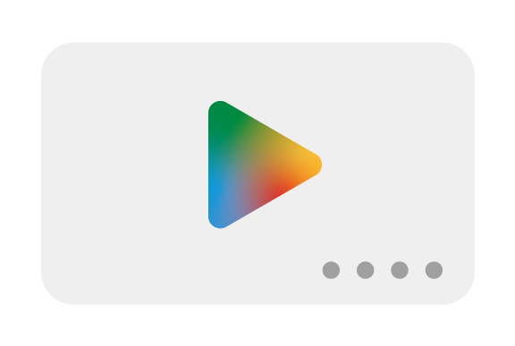 Googleplayカード風プリペイドカードのイラスト Sozaic Com